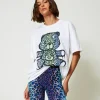 T-shirt Over MYFO Con Stampa E Ricamo